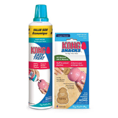 KONG Easy Treat dans emballage 14 oz prêt à l’emploi pour chiot.