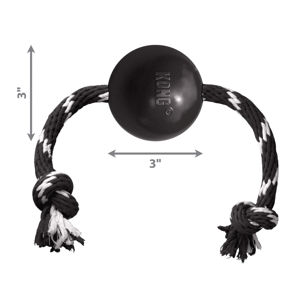 KONG Extreme balle avec corde lancer précis et jeu interactif.