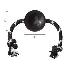 KONG Extreme balle avec corde lancer précis et jeu interactif.