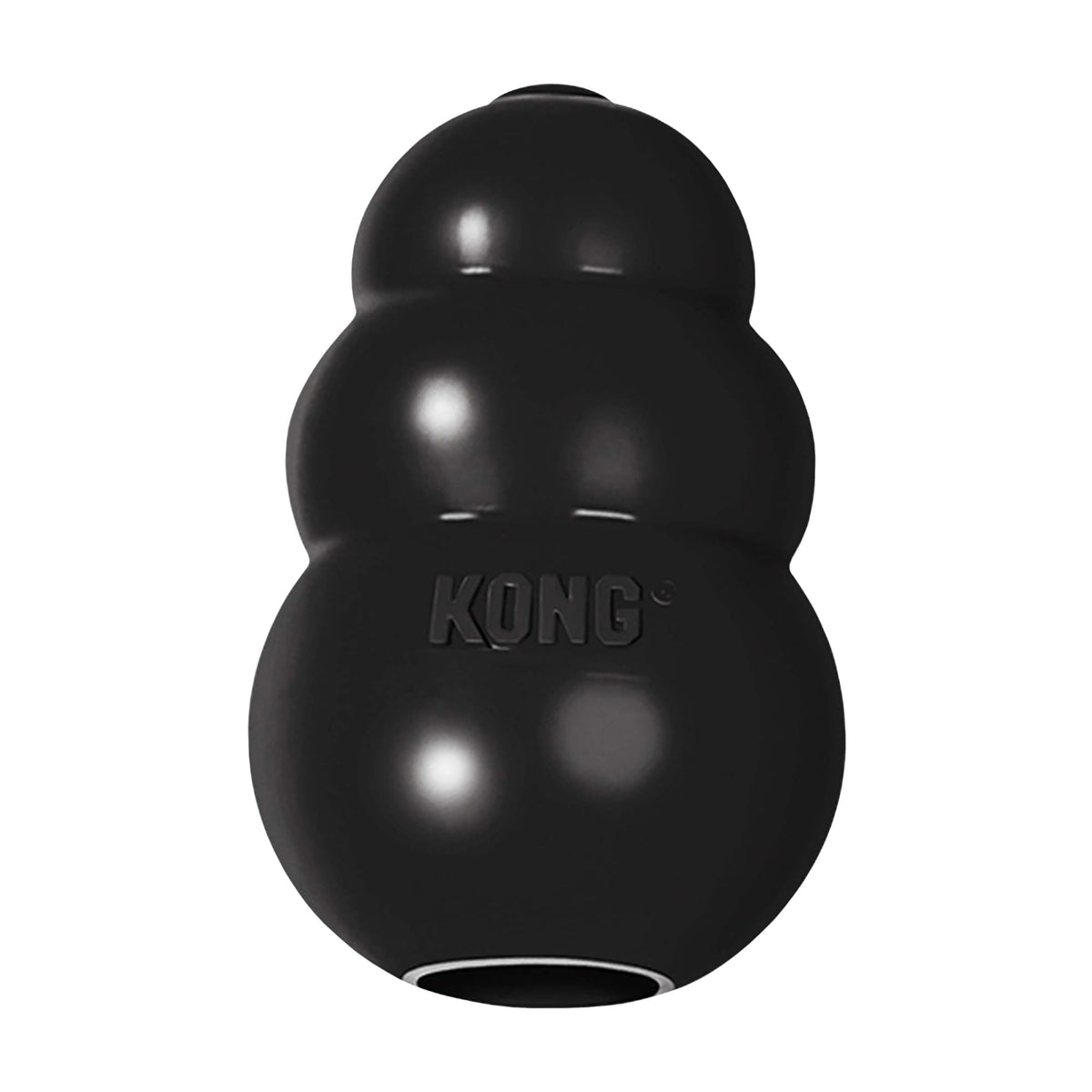 Kong Extreme pour chien, durabilité en caoutchouc naturel, idéal pour la mastication prolongée.