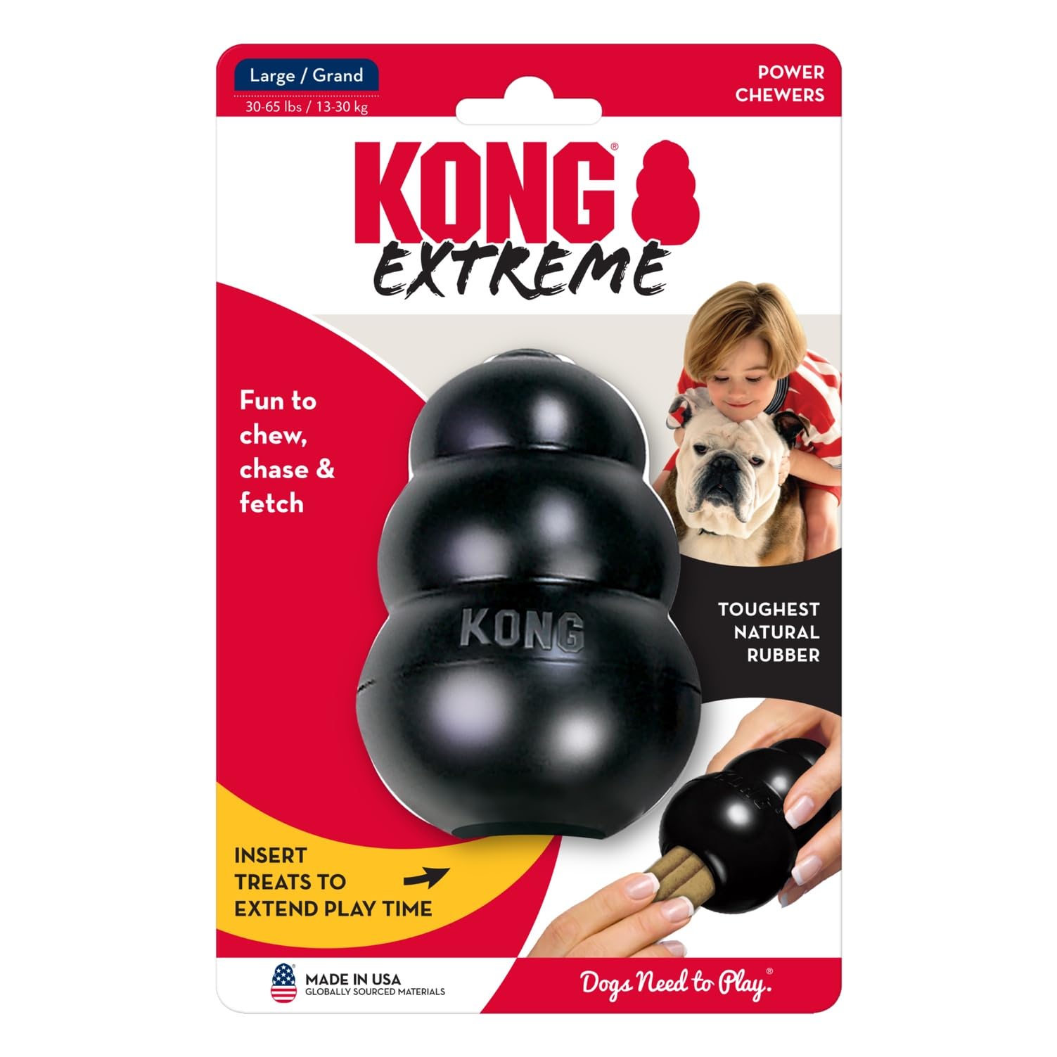 Kong Extreme avec garantie de satisfaction et qualité reconnue.