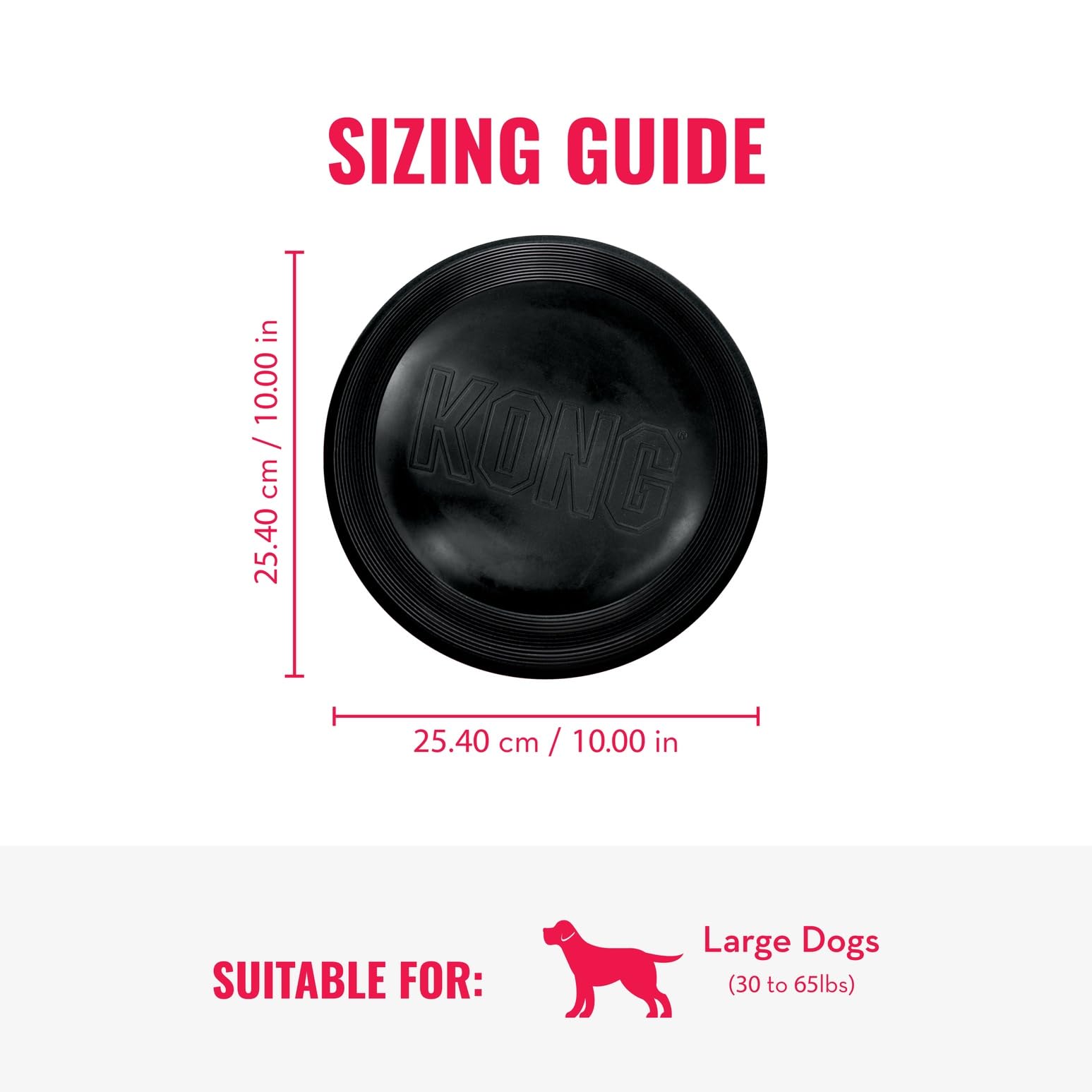 KONG Extreme os remplissable pour friandises et récompenses