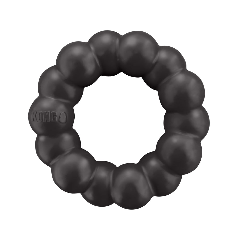 KONG Extreme Ring: anneau durable en caoutchouc pour mordillage intense et stimulation dentaire