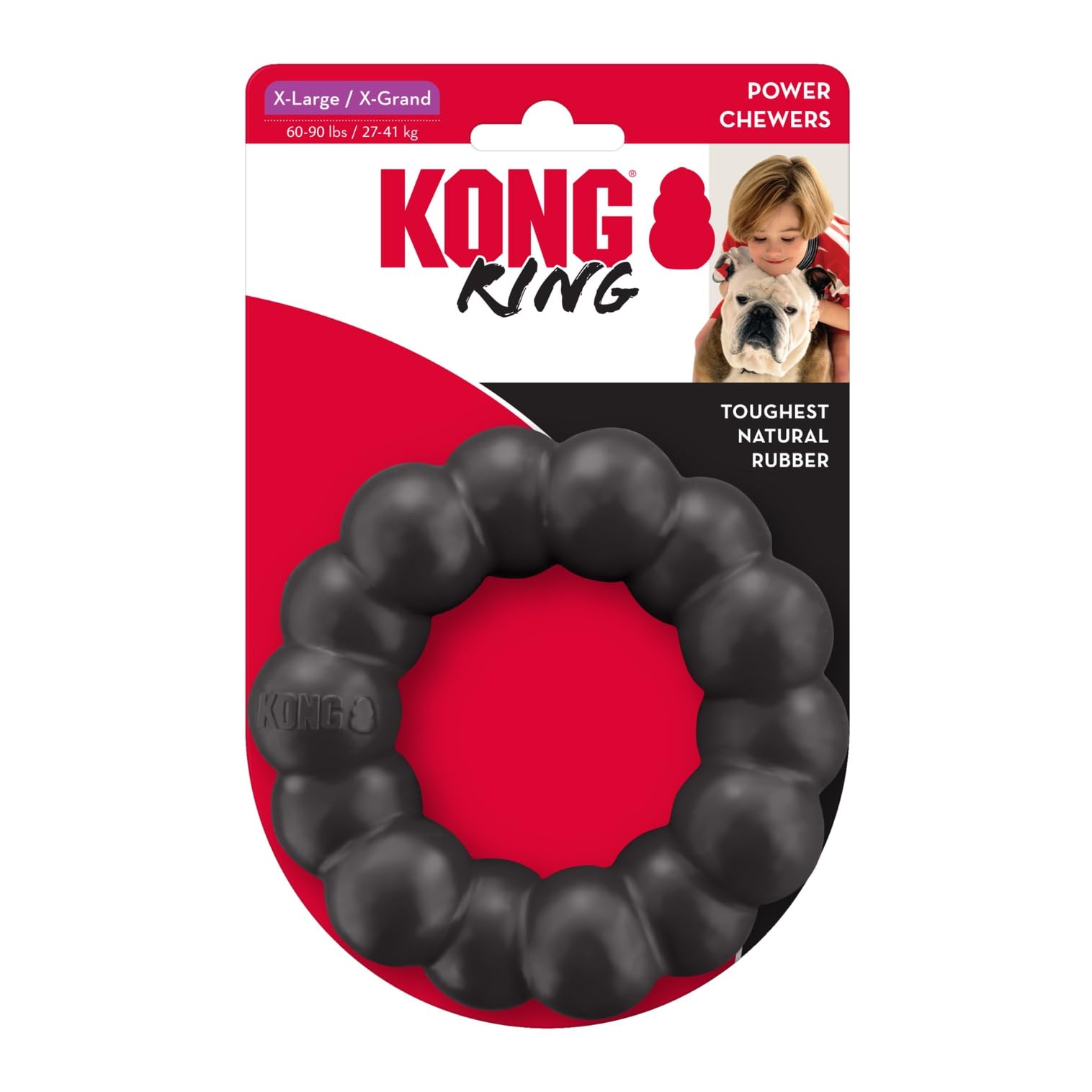 KONG Extreme Ring: conçu pour durer, idéal pour des jeux quotidiens en famille