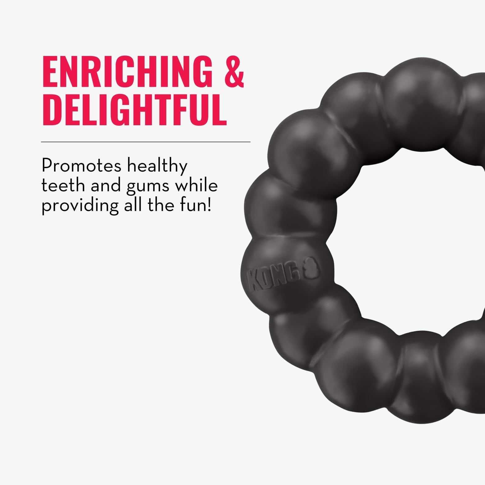 KONG Extreme Ring: résiste aux sessions de mordillage soutenues
