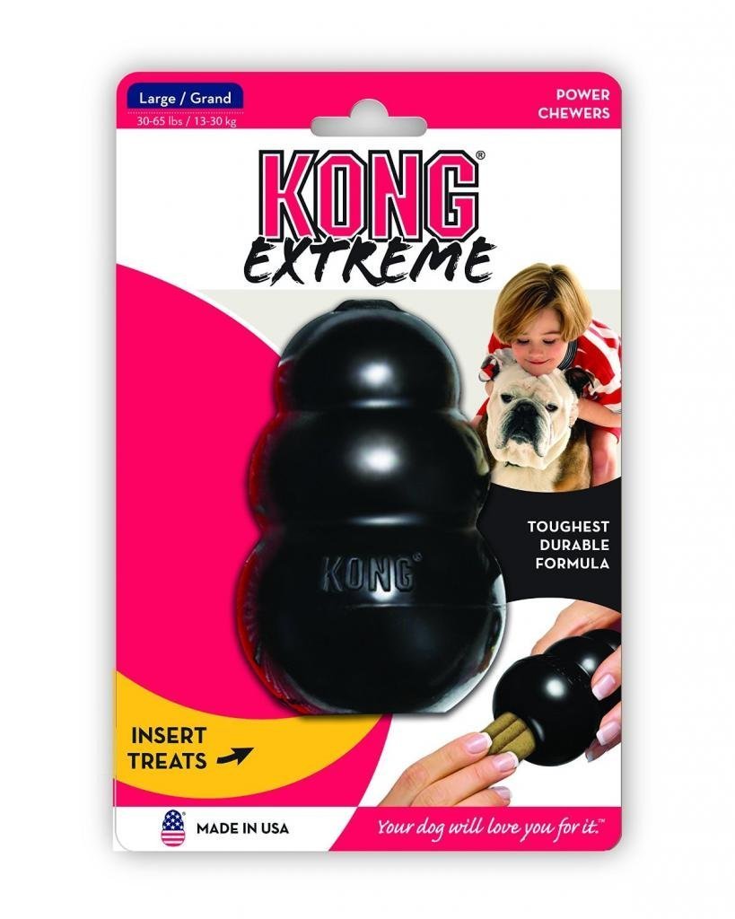 KONG Extreme fabriqué aux Etats-Unis, solide et sûr pour chiens.