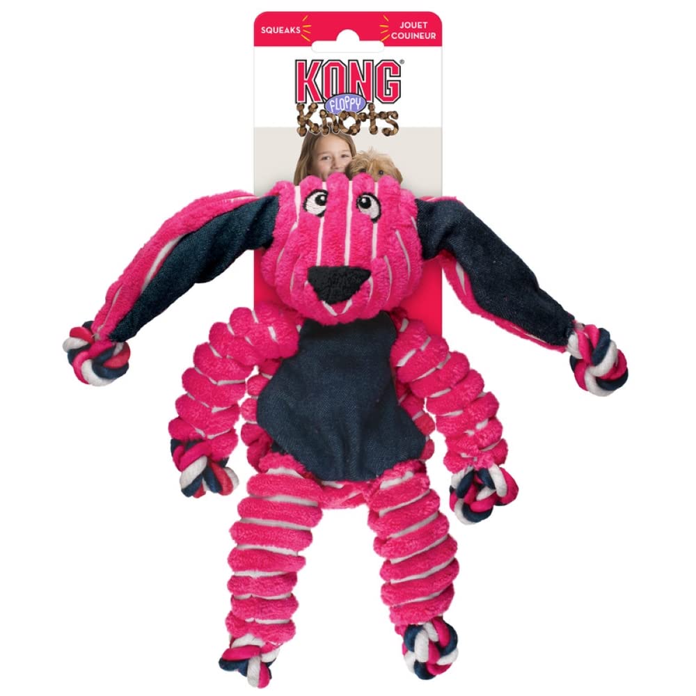 KONG Floppy Knots, textures variées enrichissant la prise et le jeu.