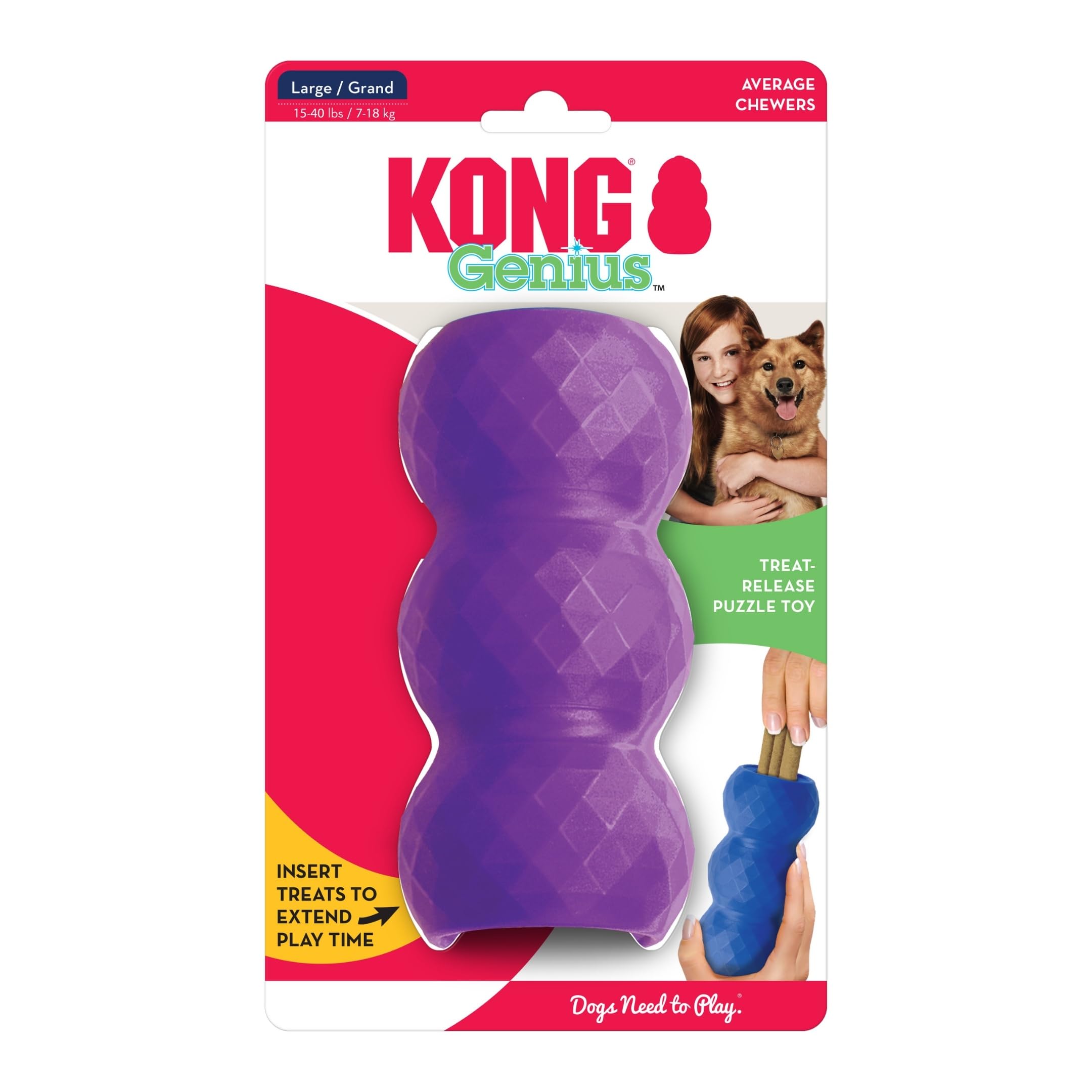 KONG Genius Mike – activation prolongée et interaction quotidienne.