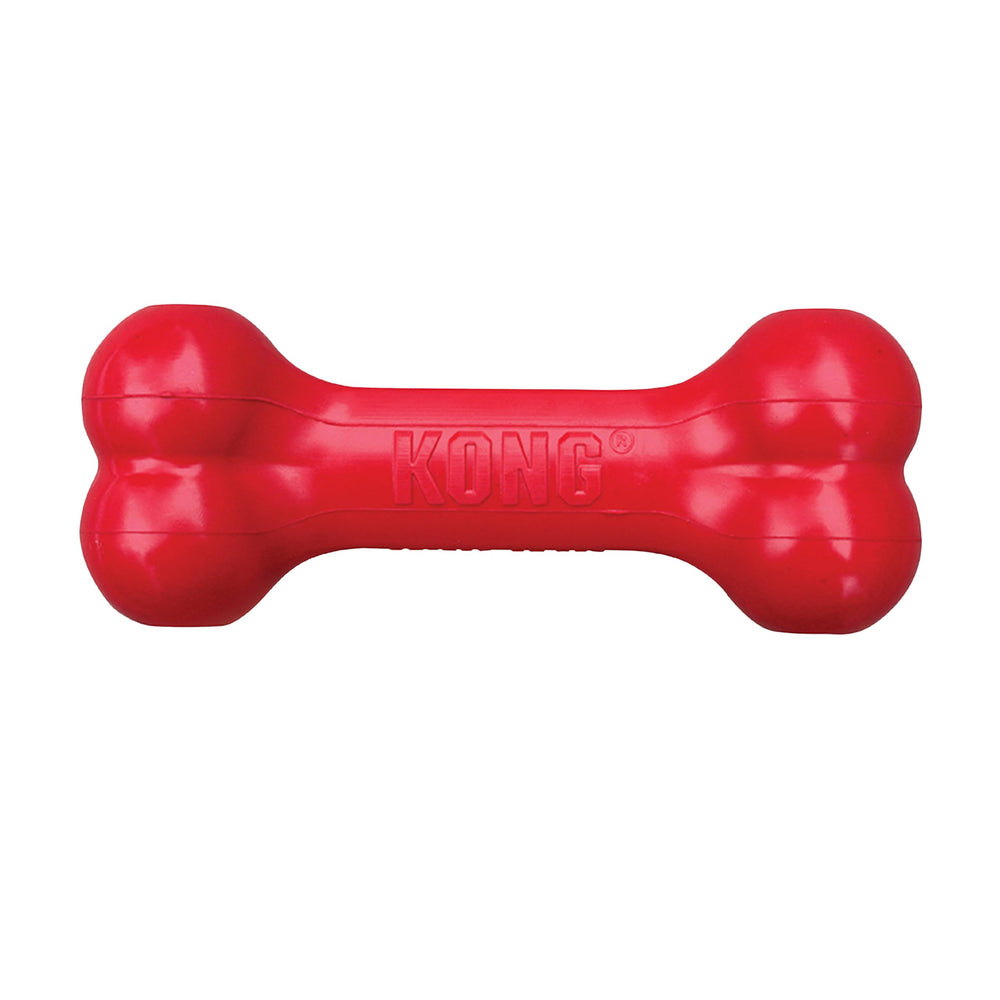 KONG Goodie Bone stimule l'attention des petits chiens grâce à son design.