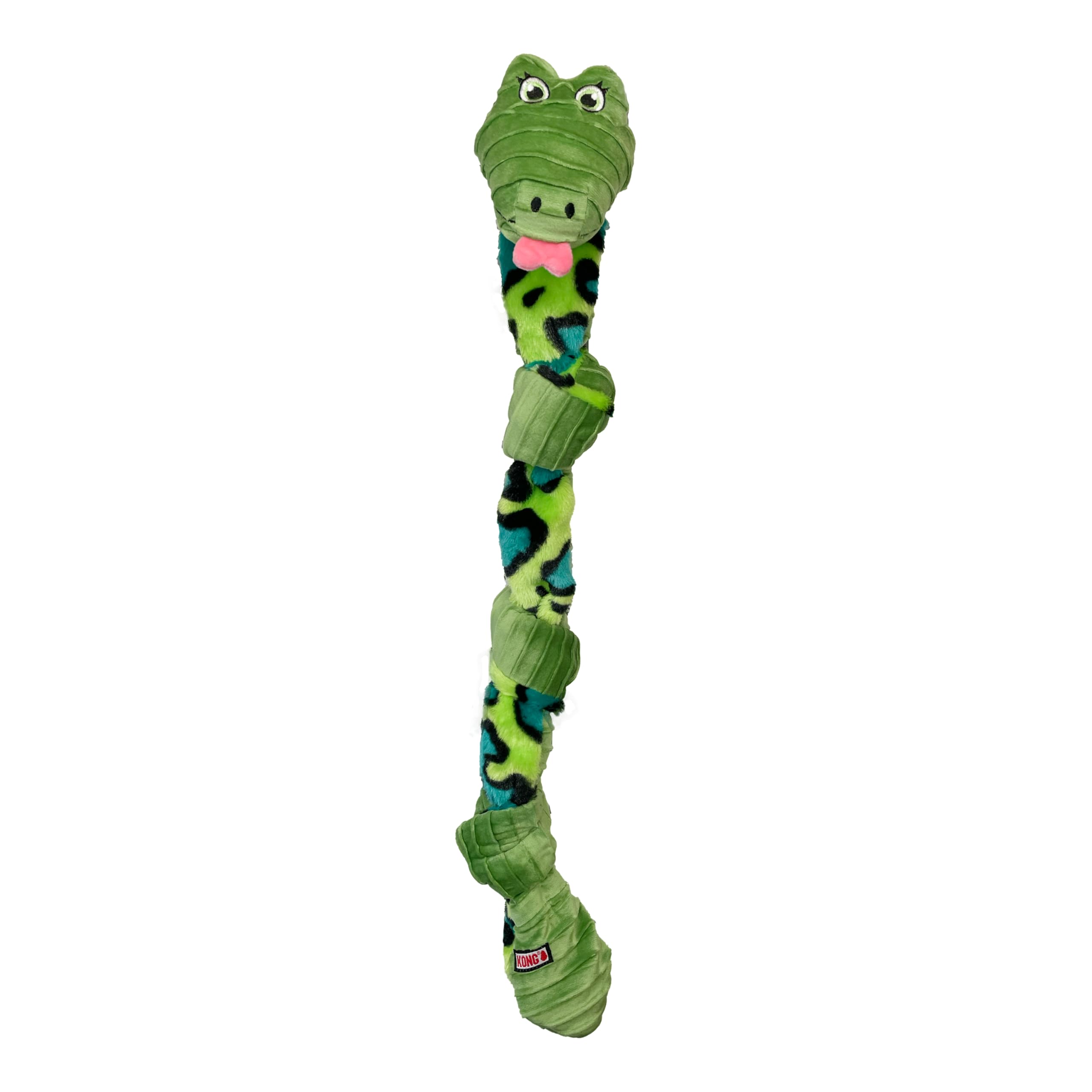 KONG Knots Snake 24po, aperçu complet du jouet polyvalent pour chiens.