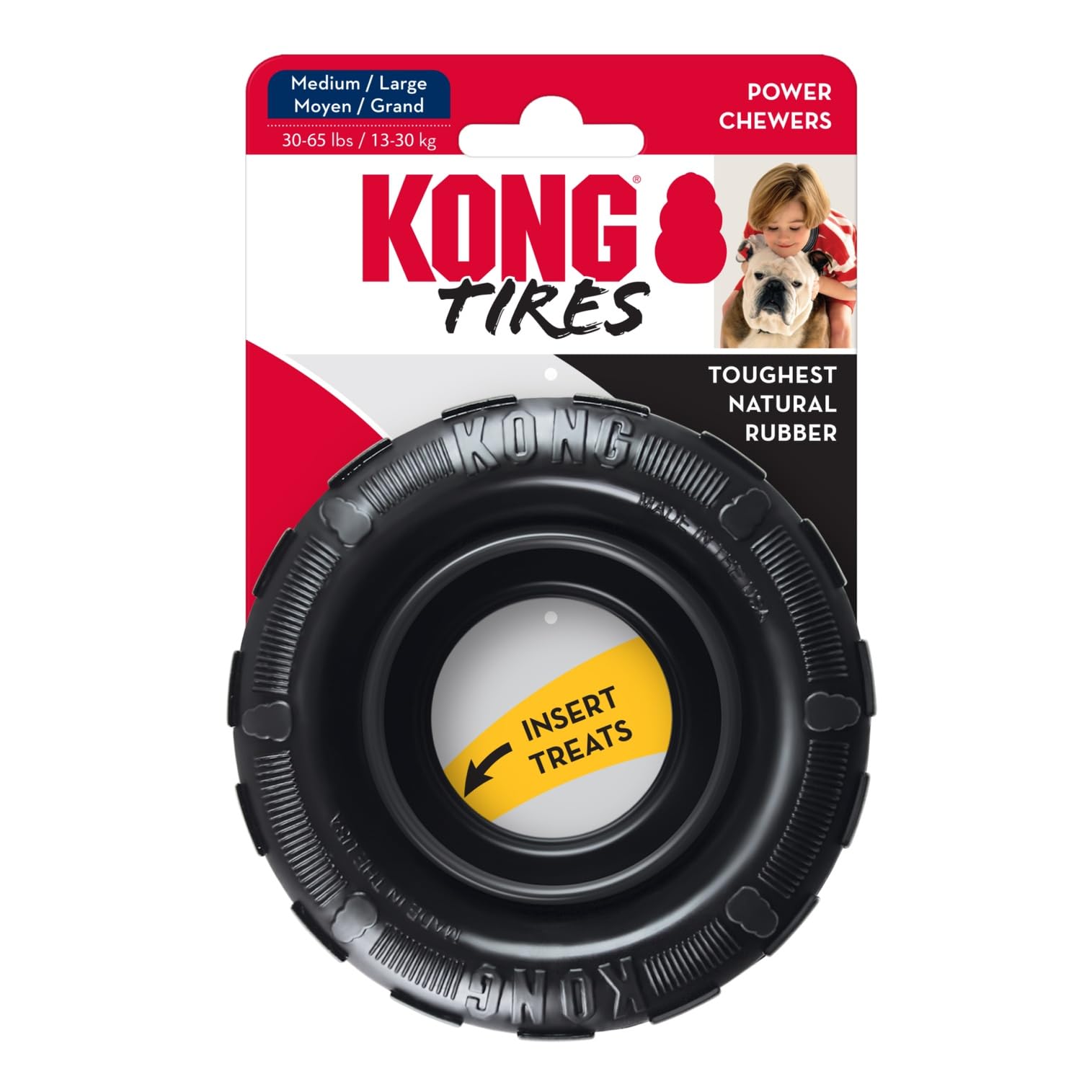 KONG Pneus Extrêmes : utilisation avec surveillance pour sécurité et longévité.