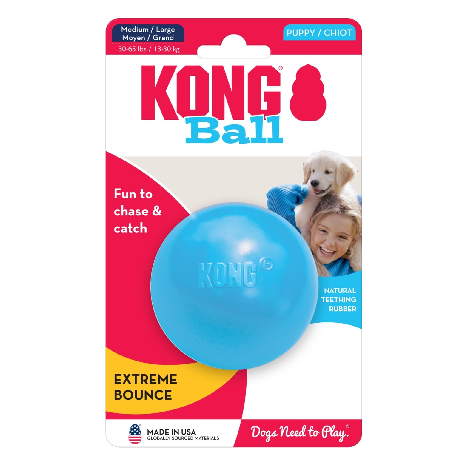 Robuste et pratique pour sorties et moments de détente avec votre chiot.