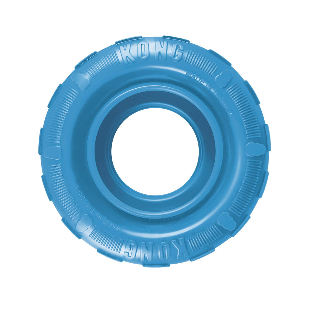 KONG Puppy Tires couleurs aleatoires pour chiot; stimulation mentale sûre.