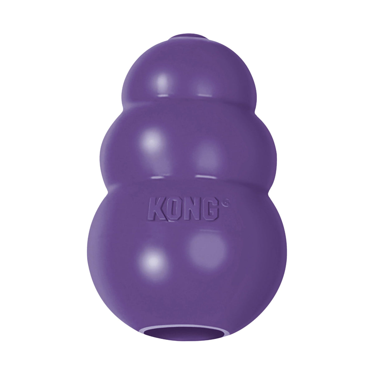 KONG Senior en caoutchouc naturel doux pour mâcher en douceur.