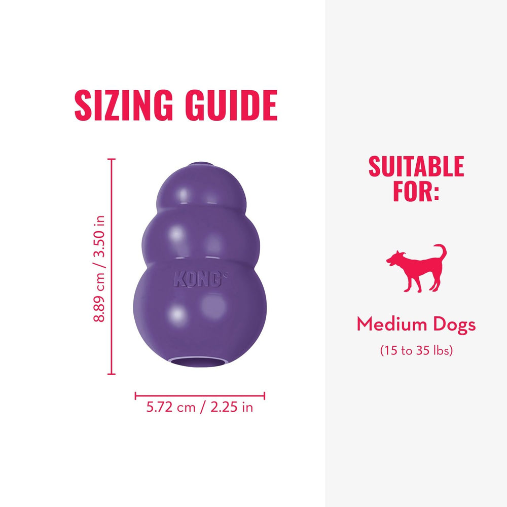 Conception douce du Kong Senior pour dents et gencives sensibles.