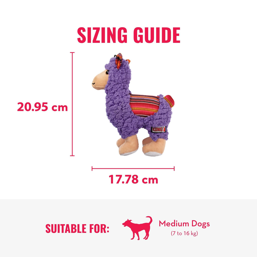Jouet Sherps KONG avec couineur pour stimuler l’amusement et l’interaction