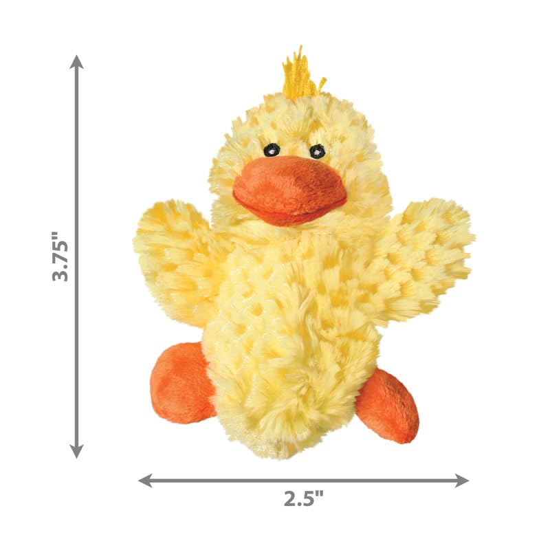 KONG canard avec sifflet amovible, remplacement simple.