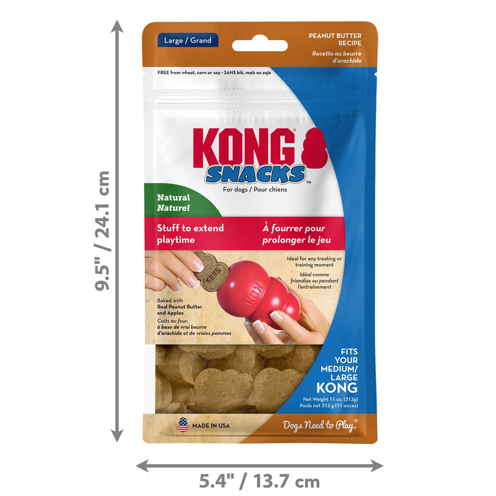 KONG Snacks Foie de Veau – option savoureuse pour stimulation mentale et récompense.
