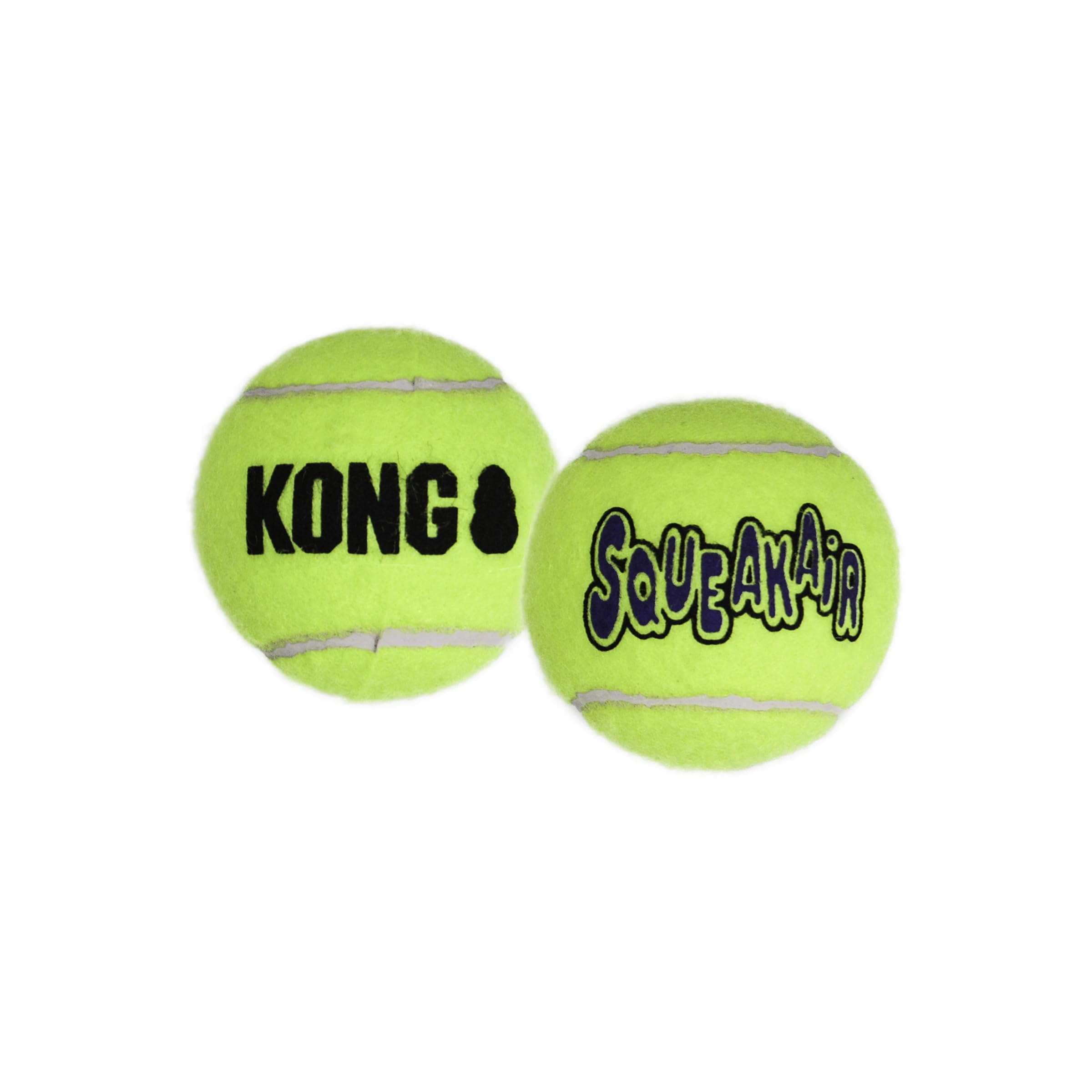 KONG Squeakair: revêtement doux et durable, idéal pour petits chiens.
