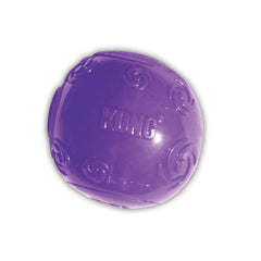 KONG Squeezz Ball XL en couleur rouge pour jeu dynamique.