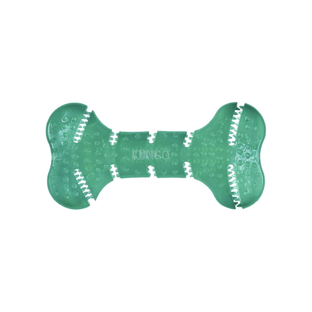 KONG Squeezz Dental Bone: aperçu général du jouet dentaire favorisant jeu et nettoyage