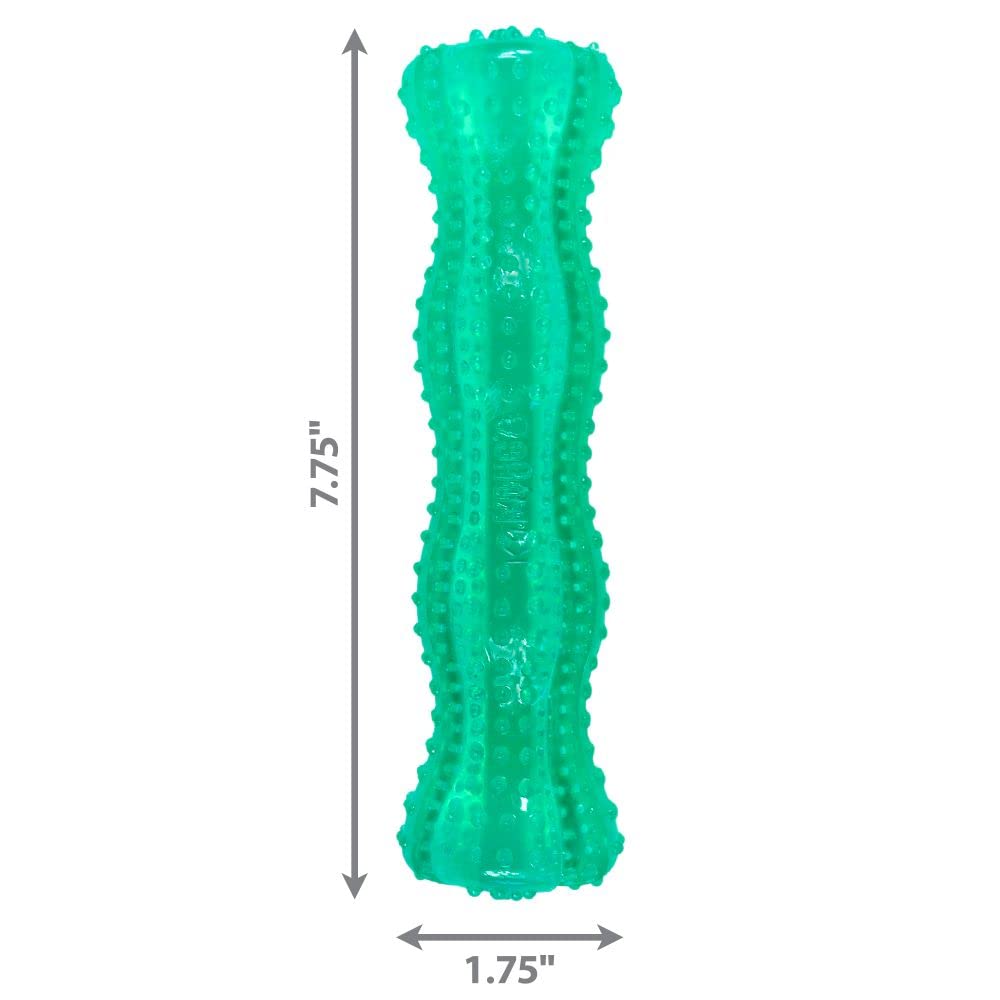KONG Squeezz Dental Stick, garniture possible avec beurre de cacahuète.