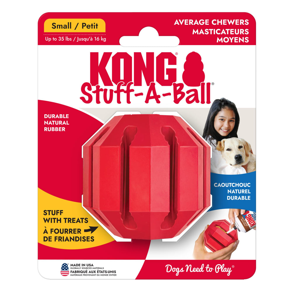 KONG Stuff-A-Ball : sécurité à surveiller pendant le jeu.