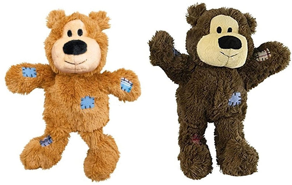 KONG Wild Knots Bears, visage doux pour jeux interactifs.