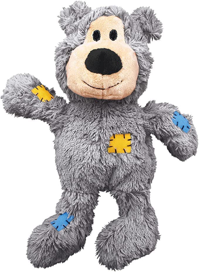 KONG Wild Knots Bears, peluche résistante et garniture minimale.