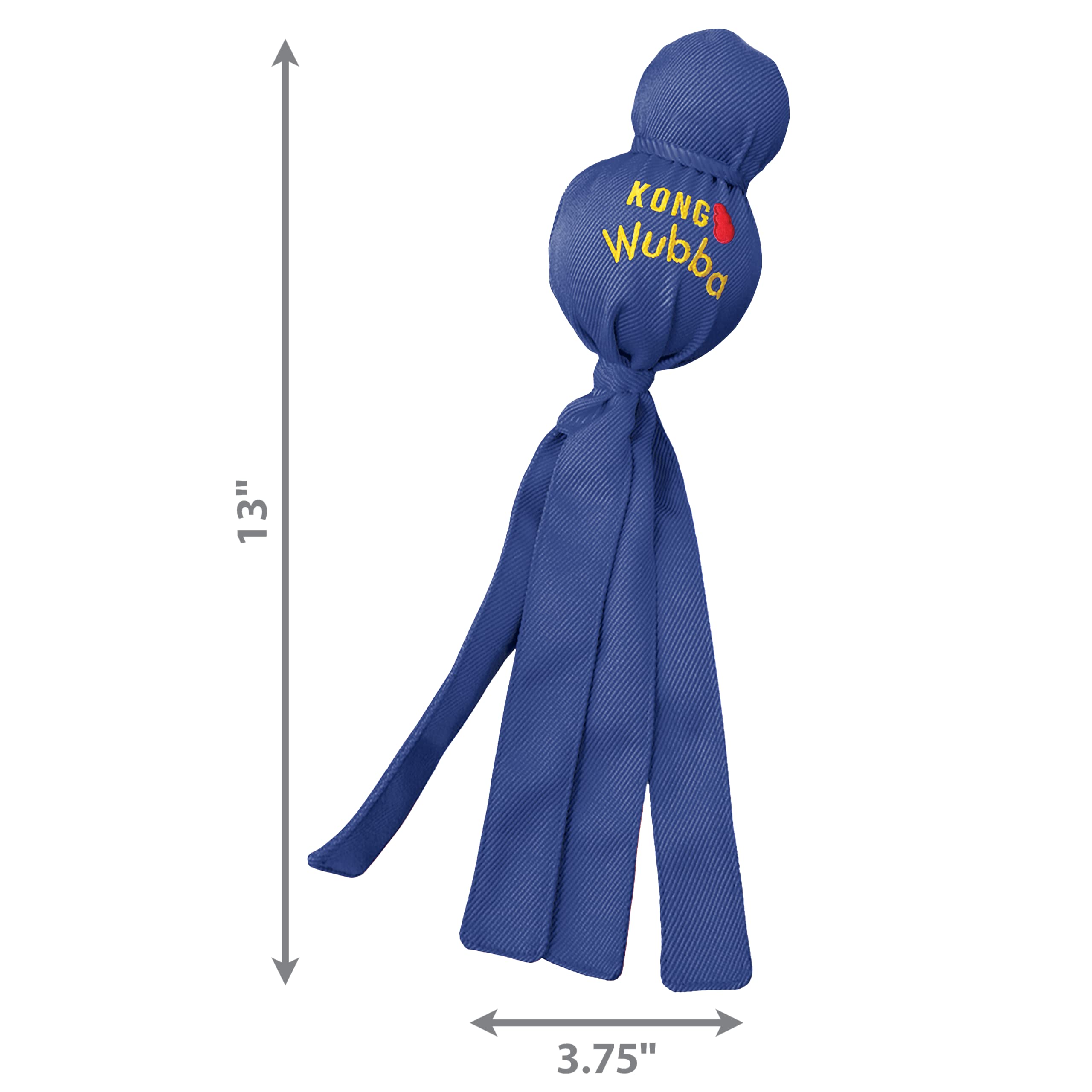 KONG Wubba corps nylon renforcé, durabilité lors de jeux exigeants