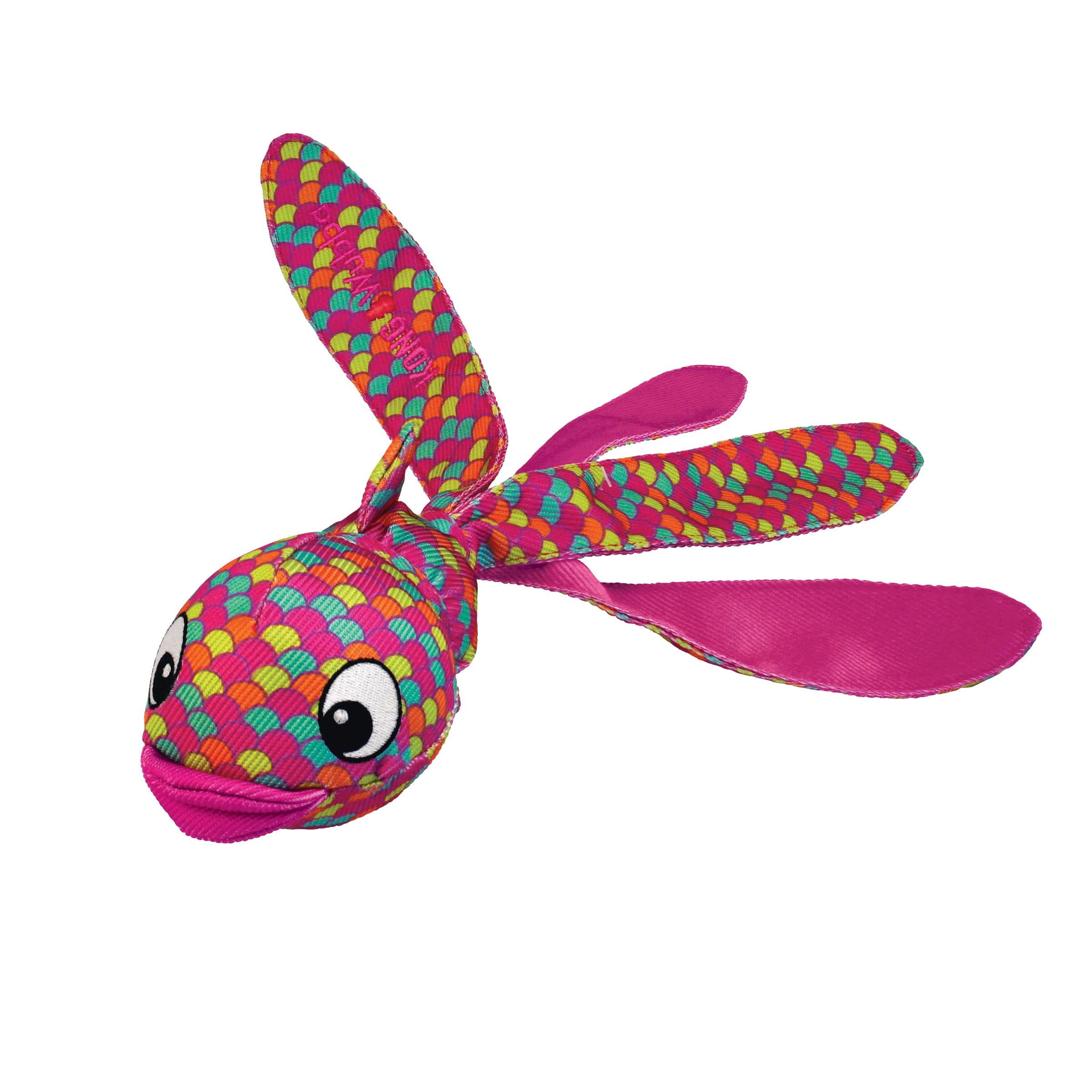 KONG Wubba Finz rose petit idéal pour jeux intérieur et extérieur.