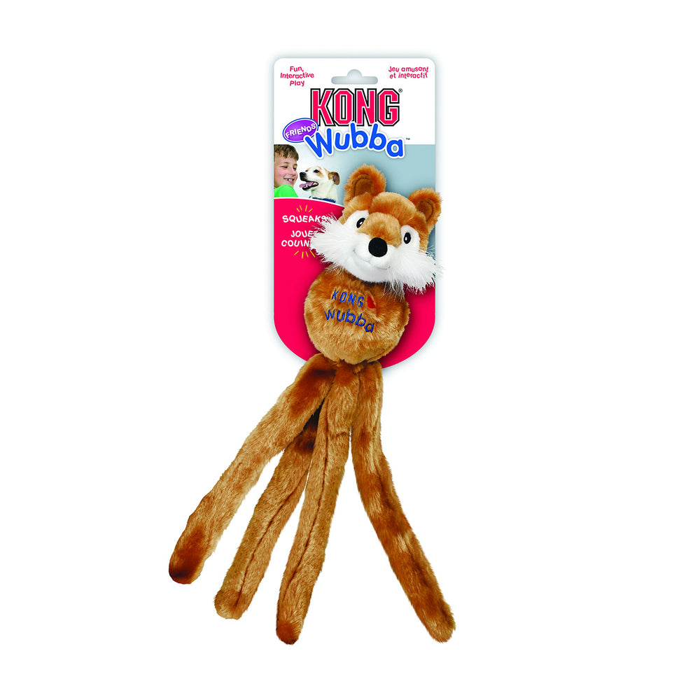 KONG Wubba Friend grande taille adaptée aux chiens de 7 à 16 kg