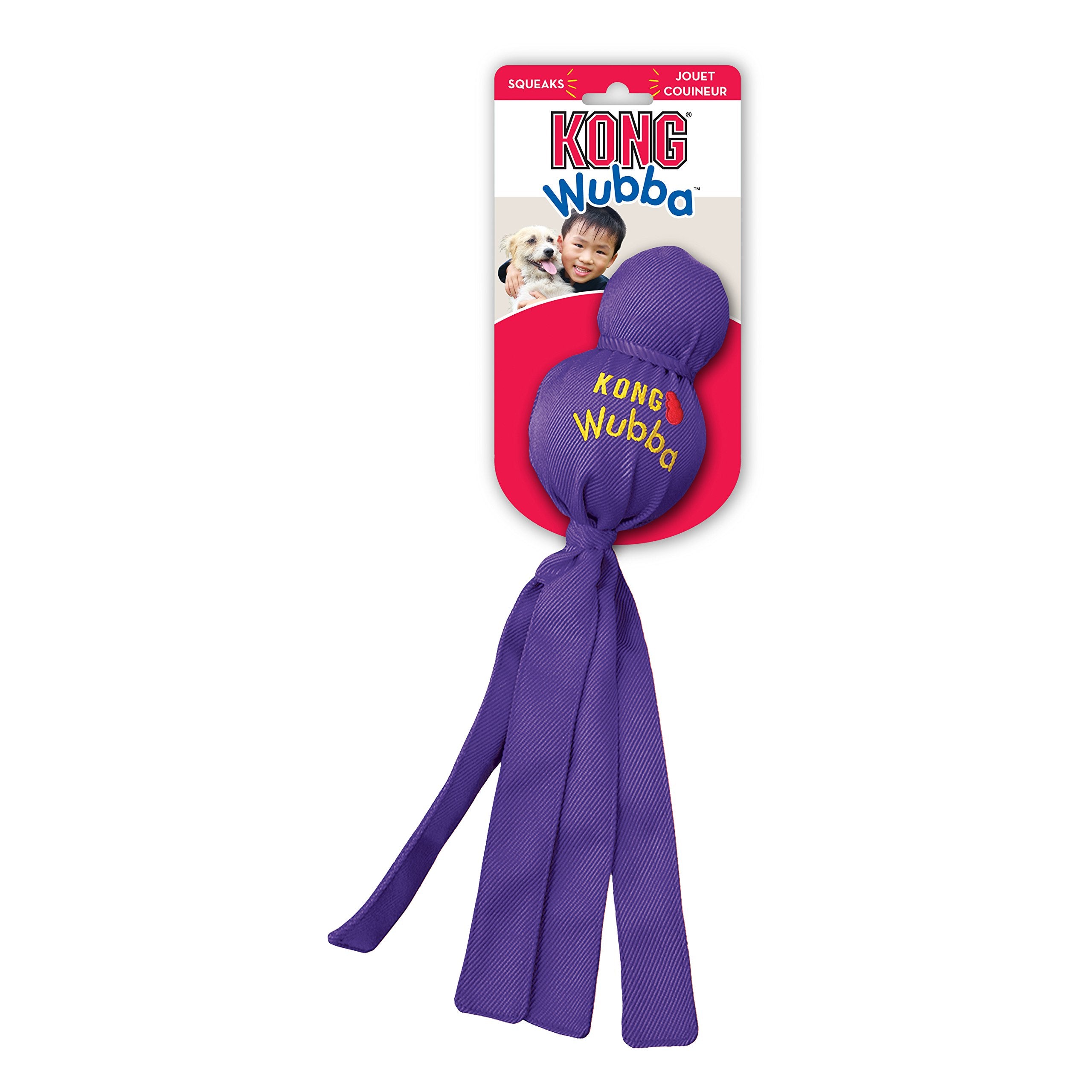 KONG Wubba: garantie satisfaction pour une expérience fiable.