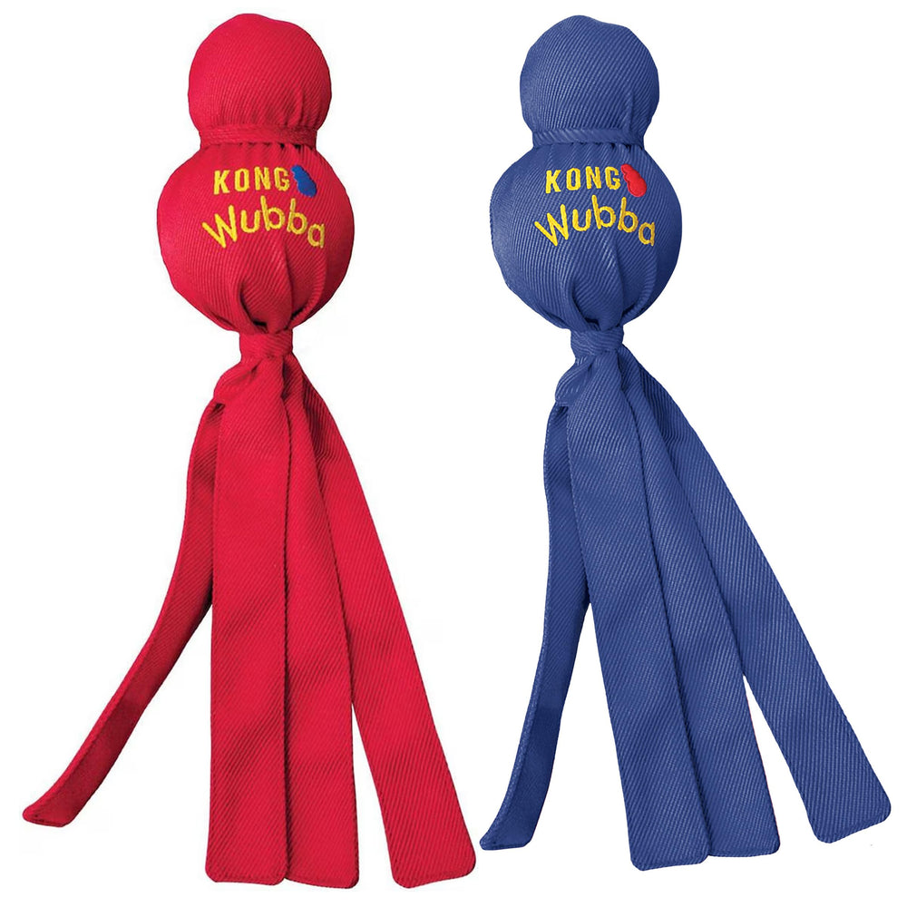 Jouet Kong Wubba en nylon renforcé, durable pour tir et jeu prolongé.