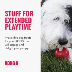 KONG Ziggies poulet, friandises digestibles et fraîches pour l’haleine.