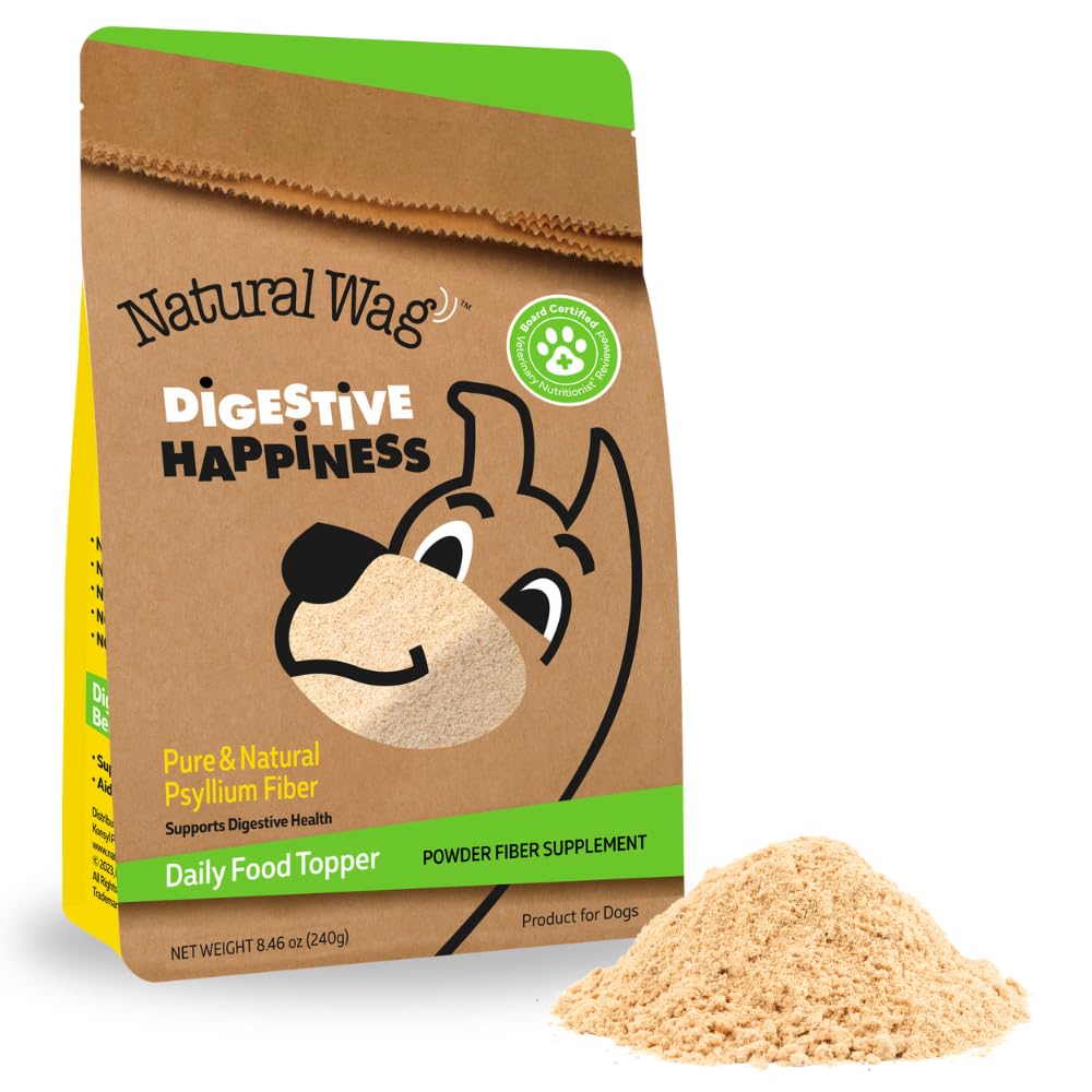 Konsyl Digestive Happiness – bouteille de poudre psyllium, soutien potentiel à la régularité.