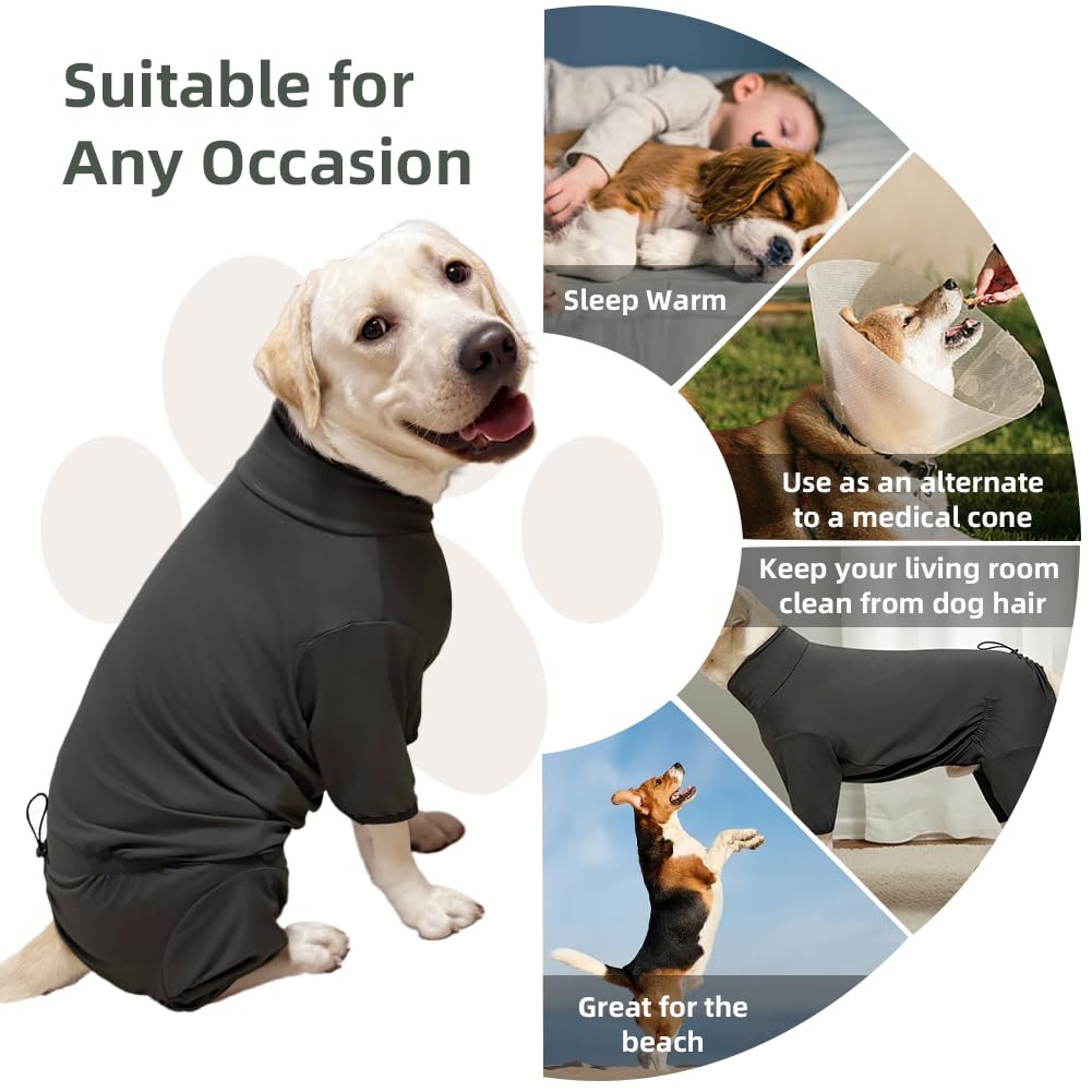 KOOGAL Pyjama Chien – enfilage facile pour soins post-opératoires.