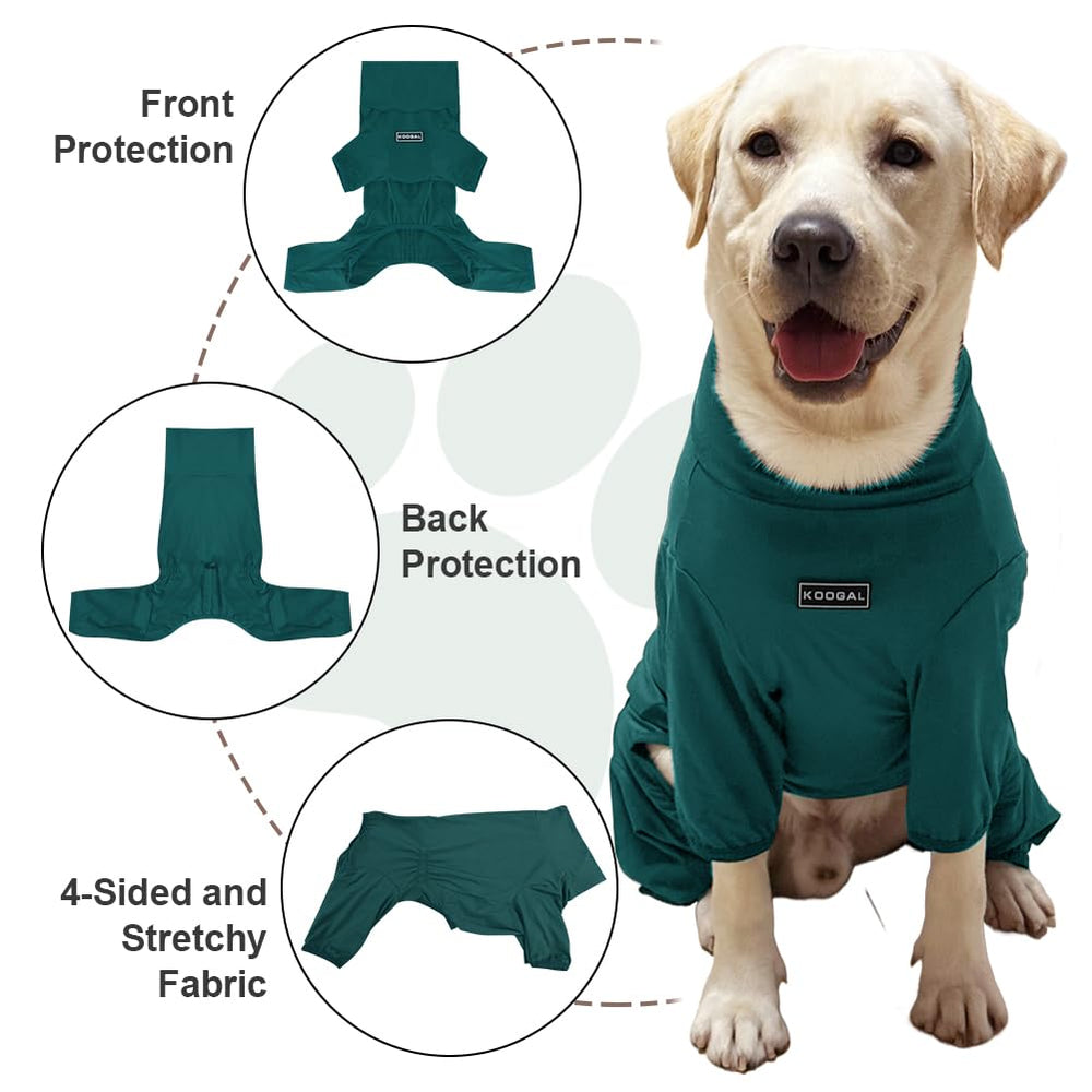 KOOGAL Pyjama Chien - Facile à mettre grâce à son design pratique.