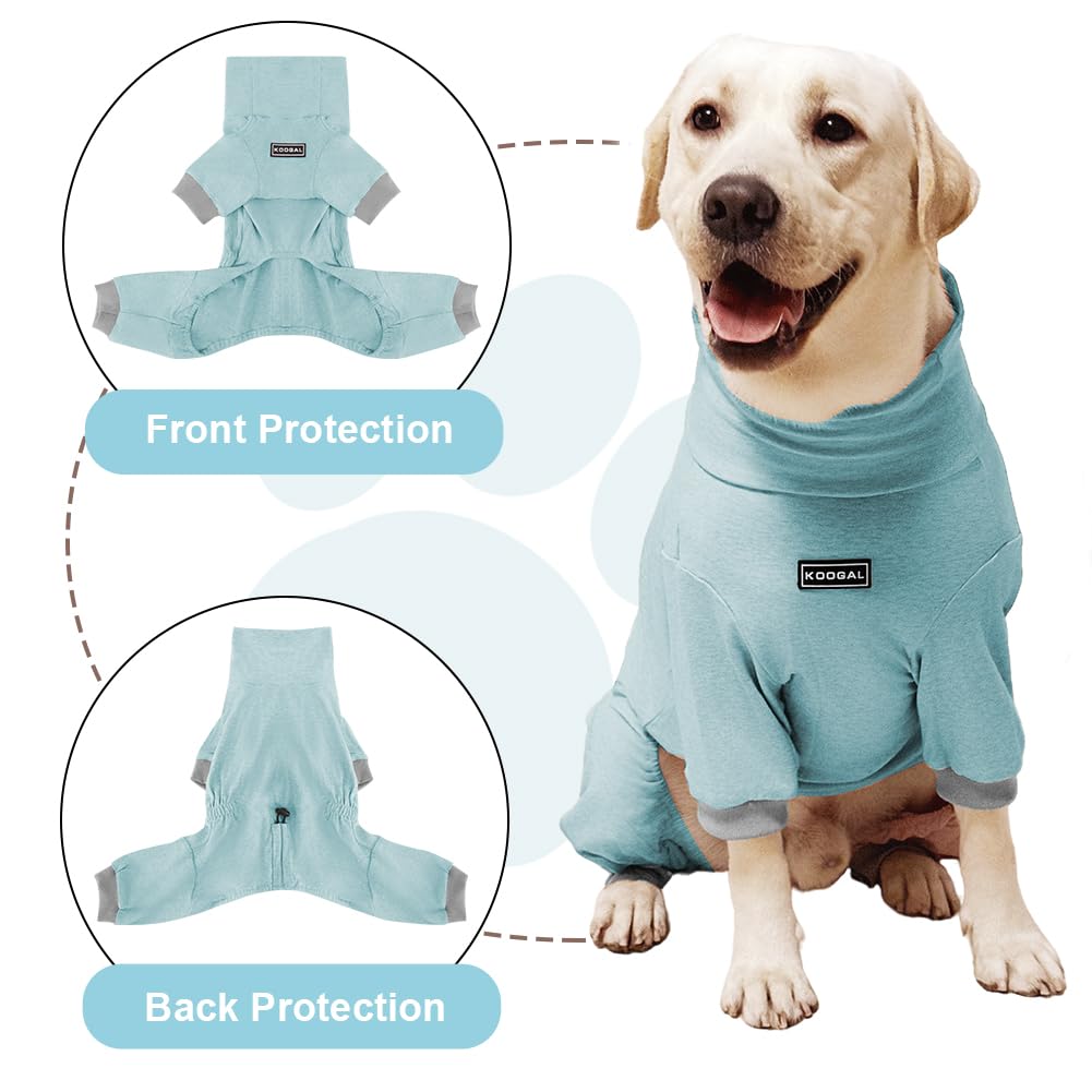 KOOGAL pyjama chien couverture protectrice contre griffures et léchage
