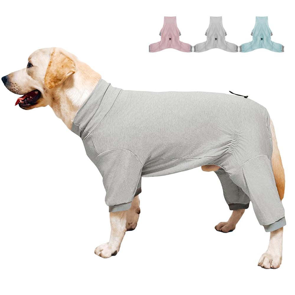KOOGAL pyjamas chien récupération quatre-pieds, couverture complète et confort.