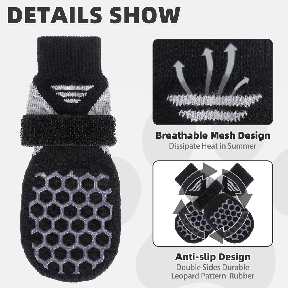 KOOLTAIL chaussettes-chien adaptation-taille: convient à diverses morphologies