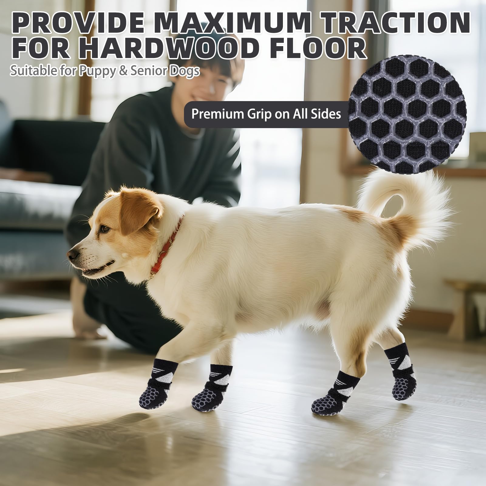 KOOLTAIL chaussettes-chien prevention-licking: aide à limiter le léchage des plaies