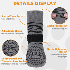 KOOLTAIL chaussettes chien tissu respirant pour le confort quotidien