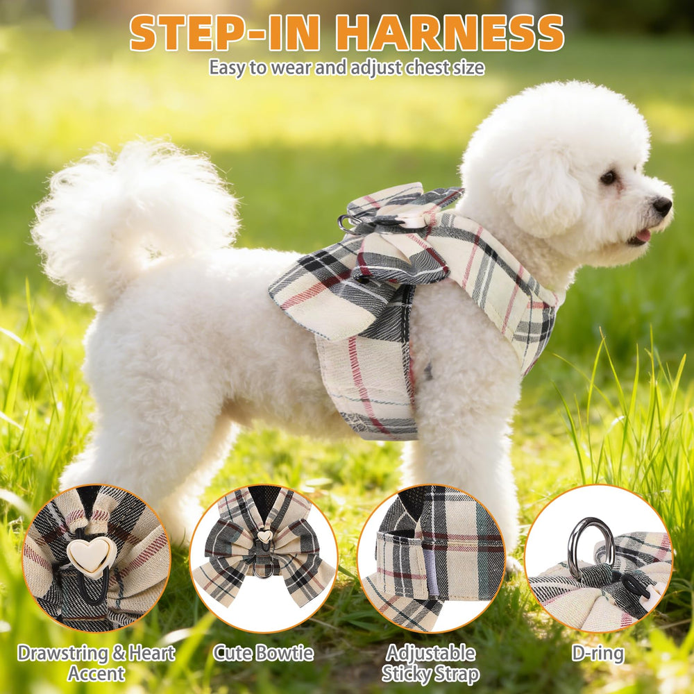 Kooltail harnais petit chien mesh doux, rembourrage confortable.