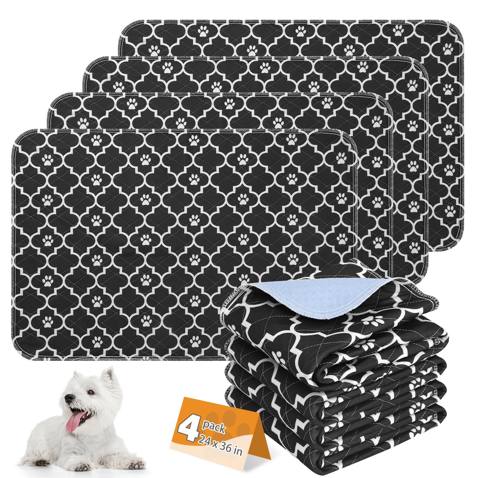 KOOLTAIL Tapis-pipi-chien-24x36 pouces absorption rapide pour sol propre
