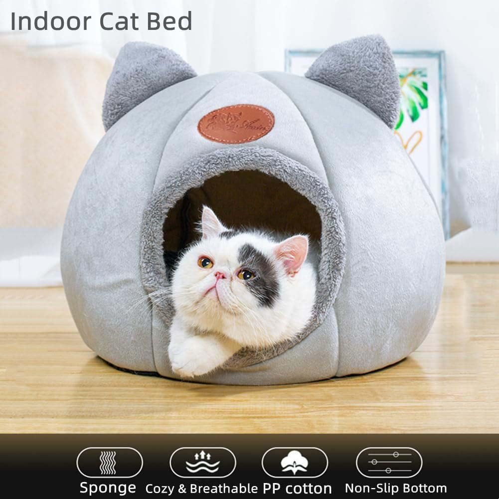 Nid chat KooTeedd rose, design doux et réconfortant