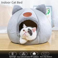 Nid chat KooTeedd rose, design doux et réconfortant