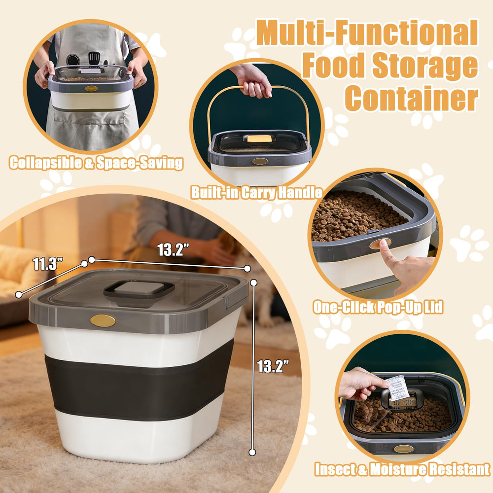 koozuuyk hauteur reglable 6 niveaux pour chiens de toutes tailles.