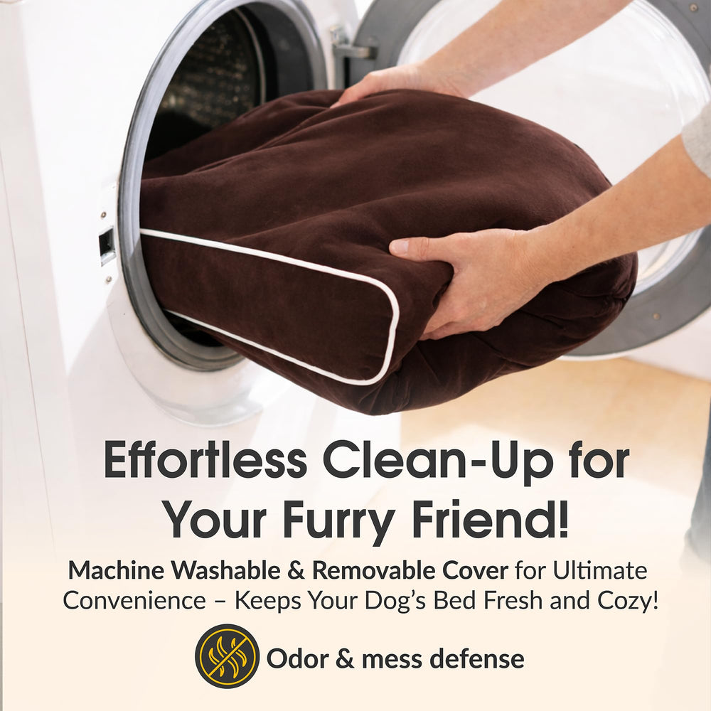 KOPEKS housse-lavable-lit-chien: lavage facile pour garder propre.