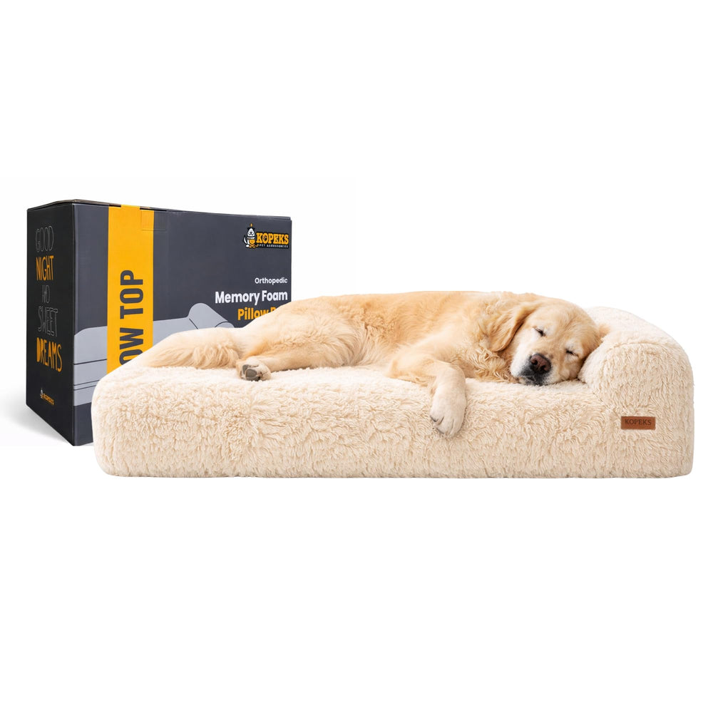 KOPEKS lit chien orthopédique 7 pouces pour soulager les articulations.